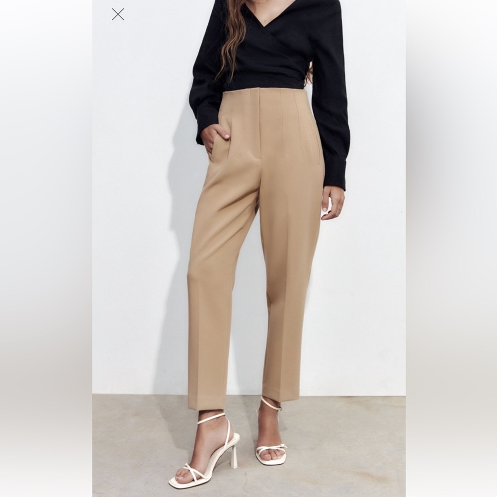 Zara the modern high-rise trousers size 2